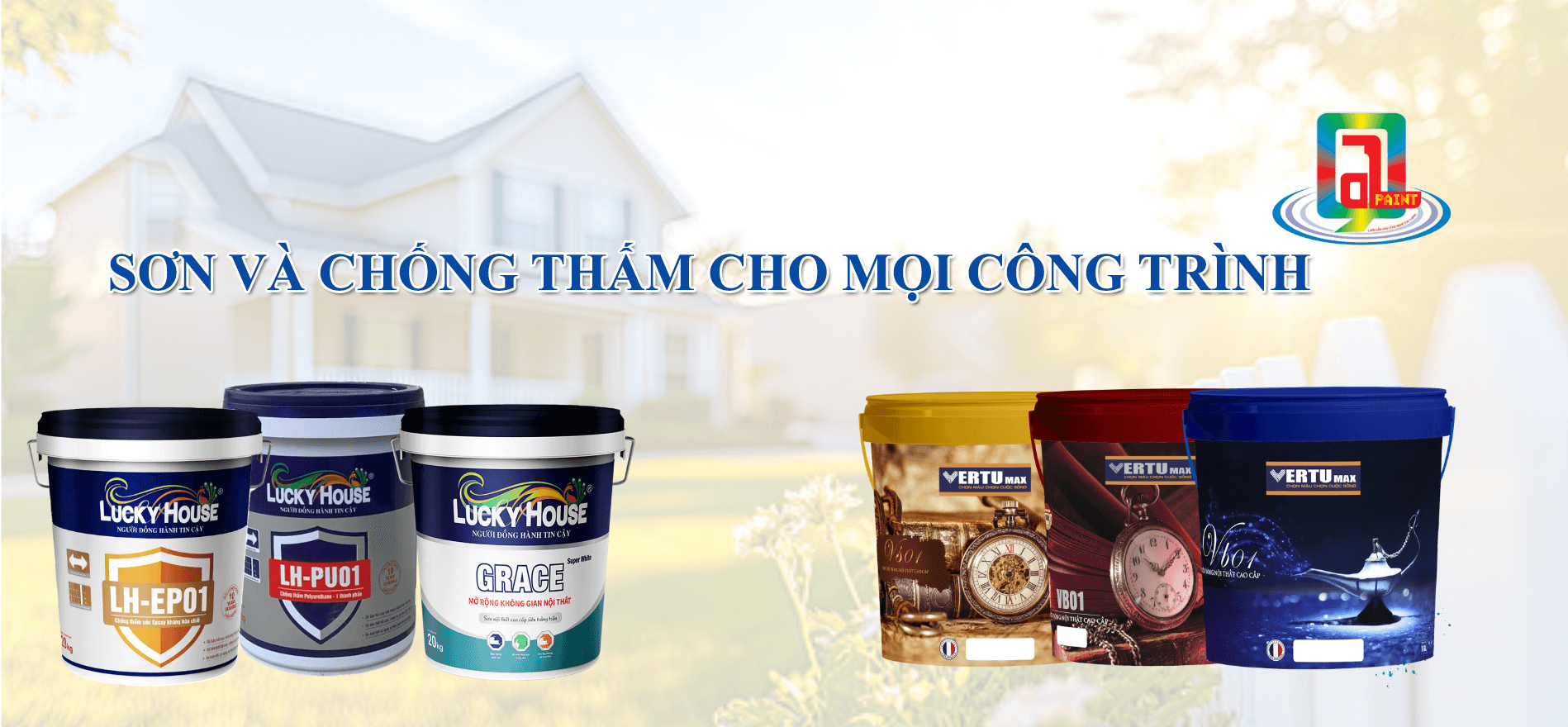 Sơn Đức Quang Lưu - Sơn Và Chống Thấm Cho Mọi Công Trình