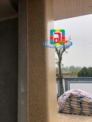 Phun đá Lucky House tại Nhà phân phối Như Ý – Xã Tự Tân, Thái Bình 4 PHUN ĐÁ