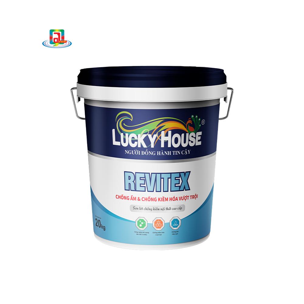 LUCKY HOUSE - REVITEX - Sơn lót chống kiềm nội thất cao cấp 1 LUCKY HOUSE - Sơn lót chống kiềm cao cấp REVITEX