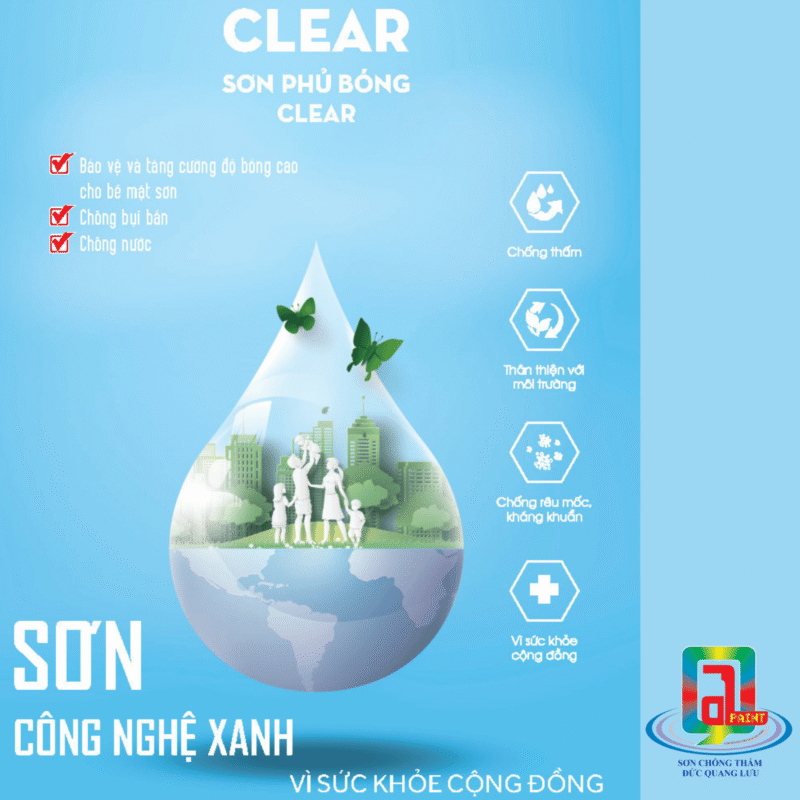 VERTUMAX - CLEAR – Sơn phủ bóng cao cấp