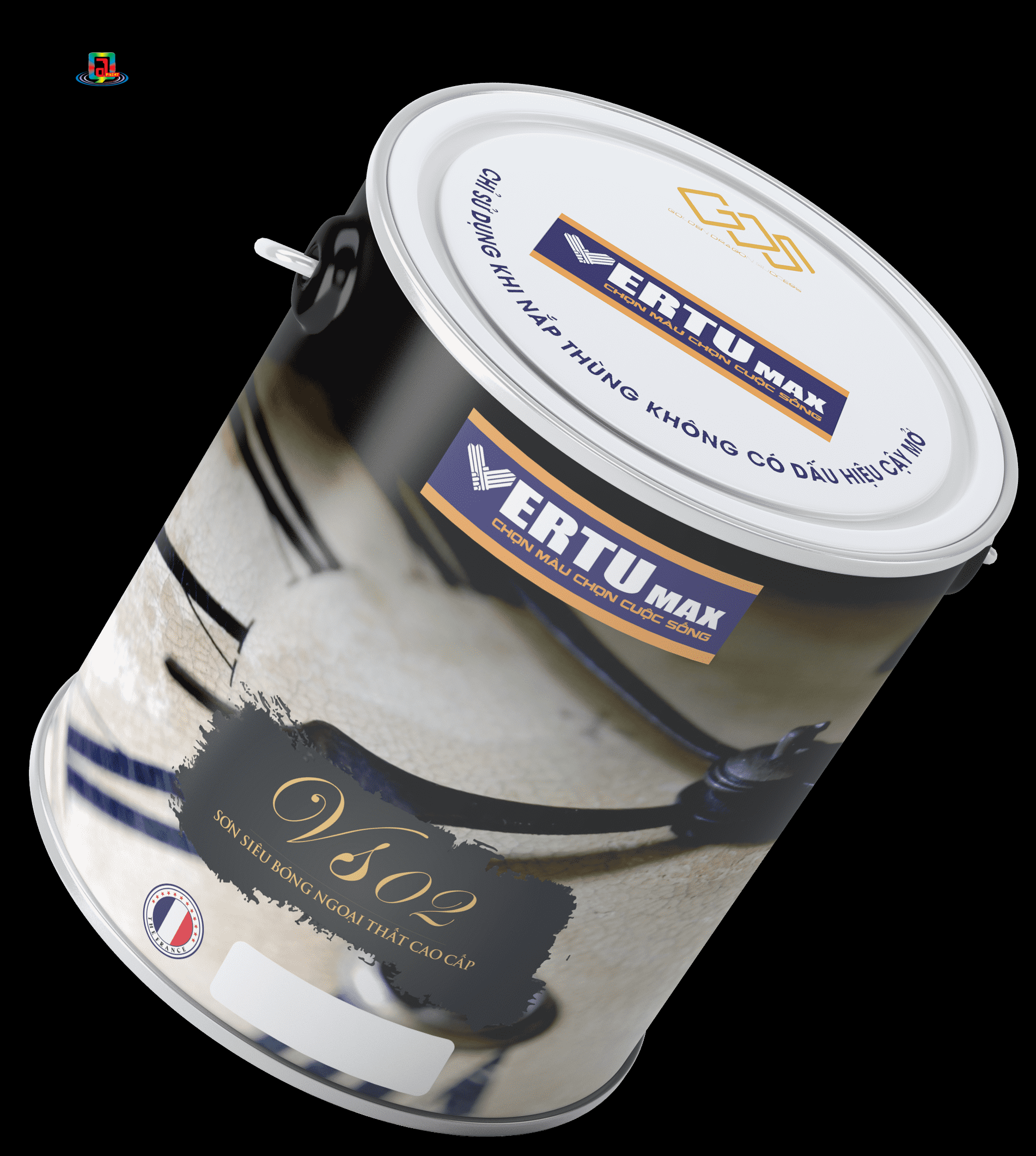 VERTUMAX - VS02 - SƠN SIÊU BÓNG NGOẠI THẤT CAO CẤP 4 SƠN SIÊU BÓNG NGOẠI THẤT