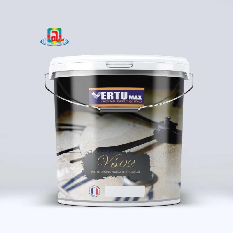 VERTUMAX - VS02 - SƠN SIÊU BÓNG NGOẠI THẤT CAO CẤP 9 SƠN SIÊU BÓNG NGOẠI THẤT